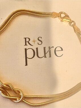 Ross-Simons Gold-Tone Double Snake Chain Bracelet